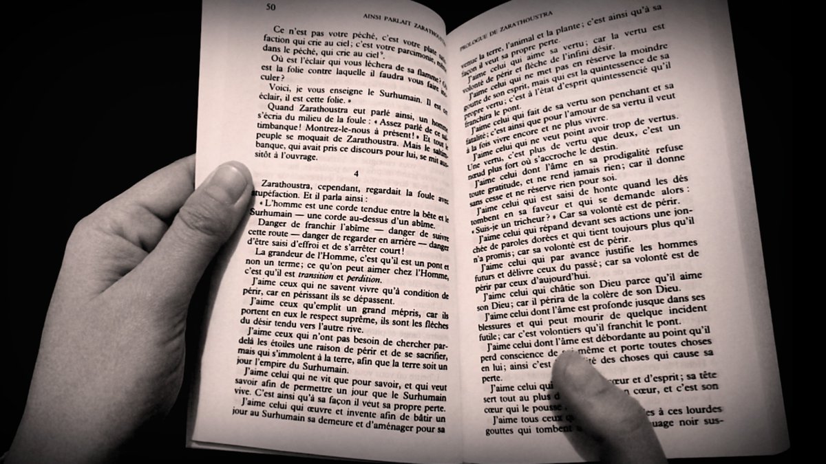 LitterASMR's tweet photo. Are you ready for NIETZSCHE? 🤪
Une nouvelle vidéo apparaîtra dans la nuit ! (le temps de l'uploader)
Dans celle-ci, je vous lis le prologue d'Ainsi parlait Zarathoustra, de Nietzsche. 😯🎆
#ASMR #ASMRfrançais #FrenchASMR #Whispering #LectureChuchotée #Philosophy #Nietzsche https://t.co/yxoJxc4GWG