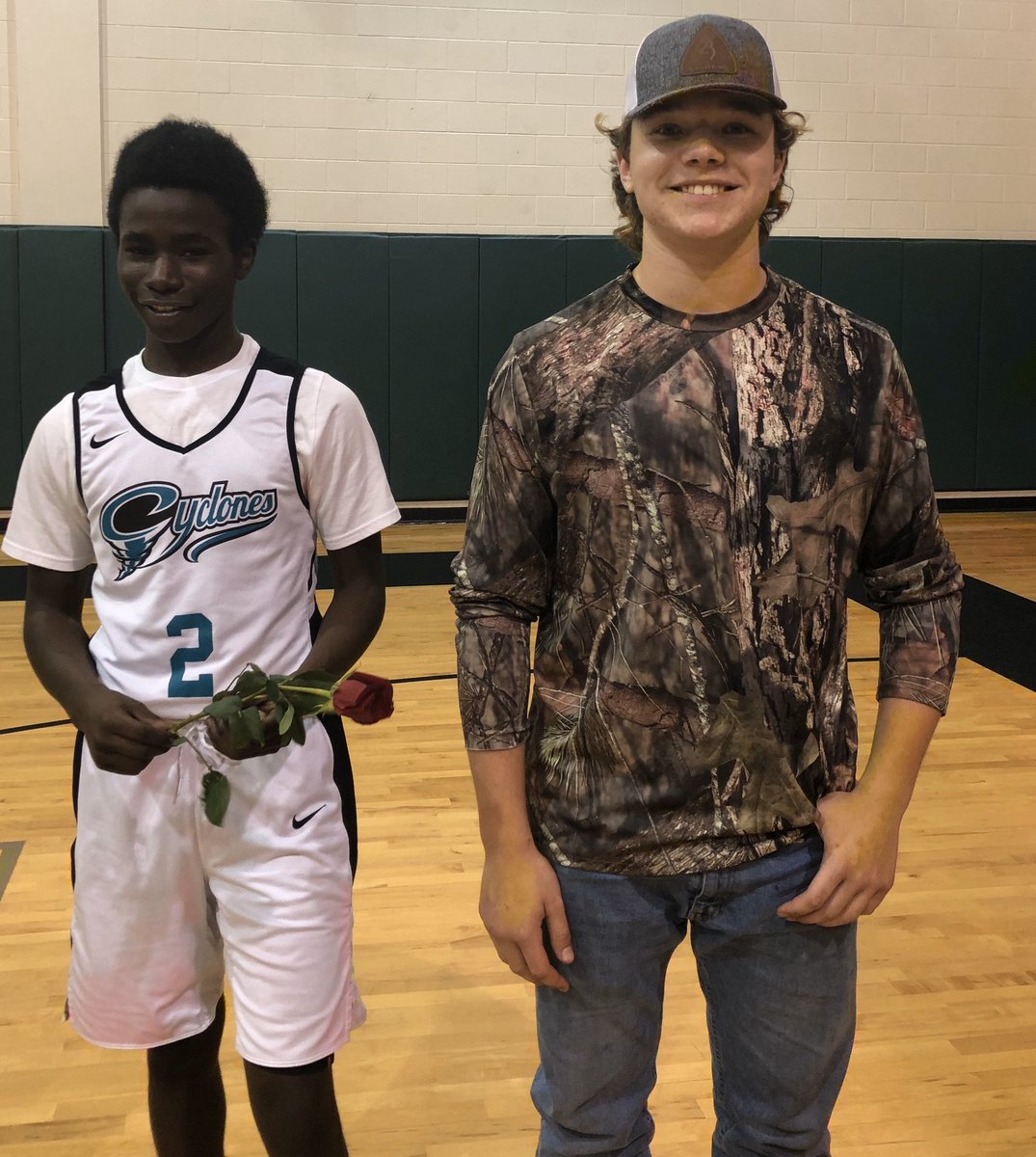 Celebrating our 8th grade athletes and parents tonight at their last middle school game in the Cyclone gym! <a href="/CENMS/">Centennial Middle STEM Magnet School</a> <a href="/KurtSBrowning/">Kurt S Browning</a> <a href="/mhetzlernettles/">Marcy HetzlerNettles</a> <a href="/pascoschools/">Pasco County Schools</a>