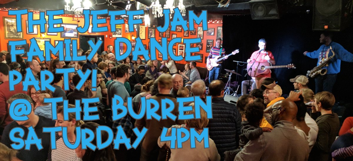 This Saturday...
<a href="/burrenmusic/">Burren Somerville</a> 4pm $8
The Jeff Jam Family Dance Party! 
Get your tickets before you head over:
24hourconcerts.showare.com/eventperforman…