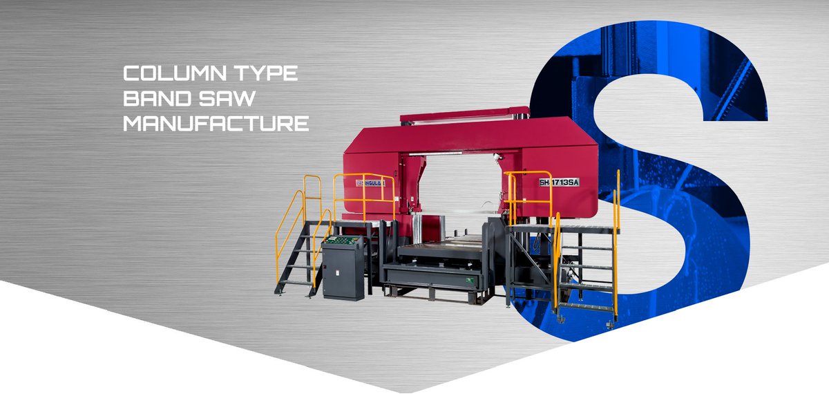 SINGULAR MACHINERY is comprised of top professionals uniting their talents ranging from administration and sales to design and manufacturing of all kinds of industrial sawing machines and metal cutting bandsaw.