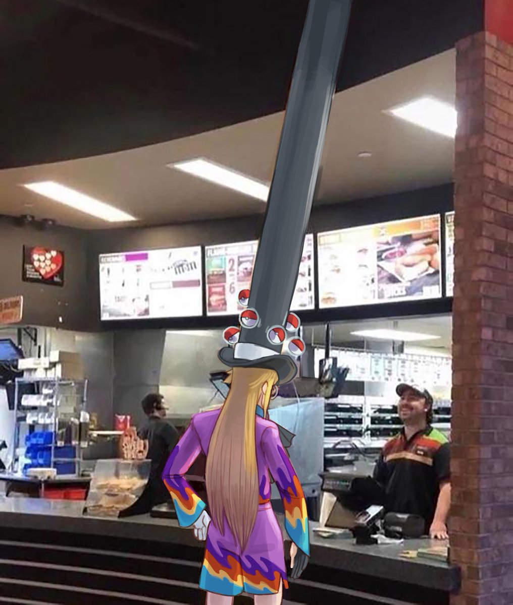 My single brain cell: make an edit of that Doug Dimmadome cosplayer where it's Avery Pokemon instead