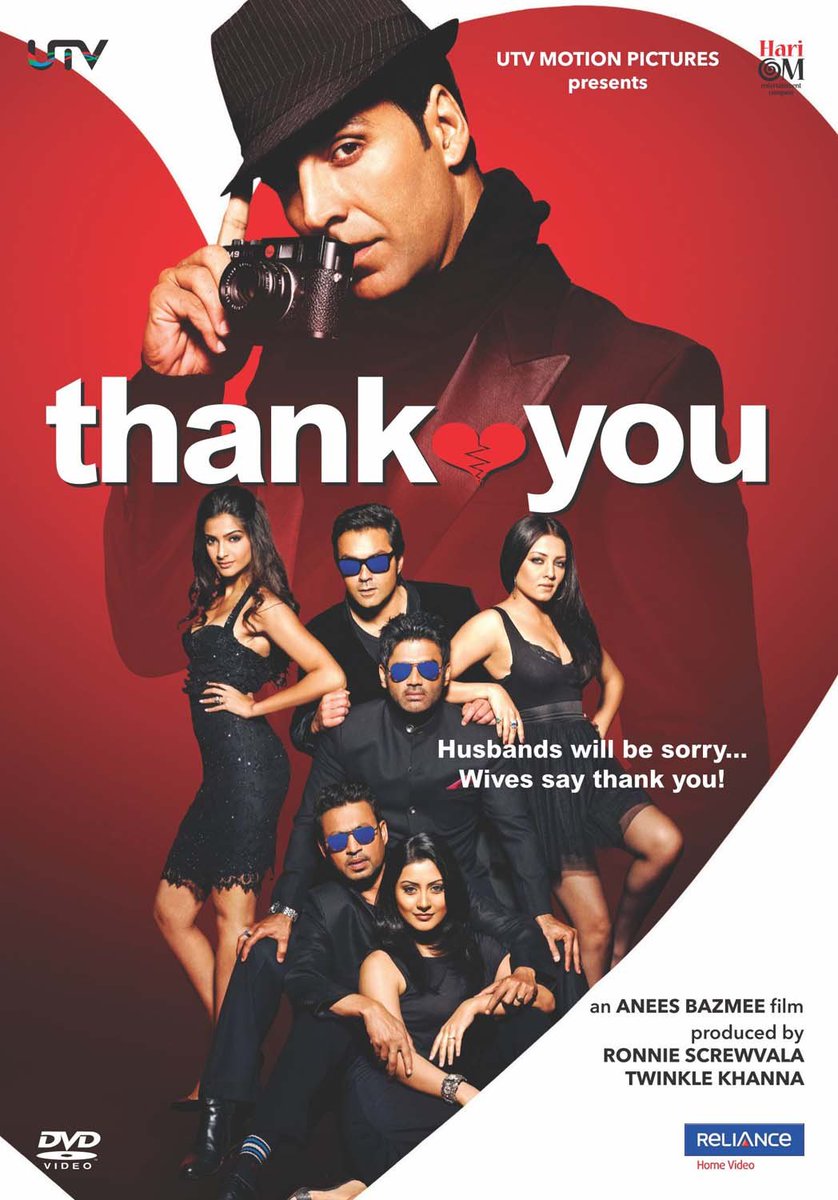 37th Bollywood film: #ThankYou Before you ask why I watched that, I was a newbie and watched anything that was released and had big names in it okay  With its premise it could have been a good comedy like a few other films by Anees Bazmee, but it was just a mess 