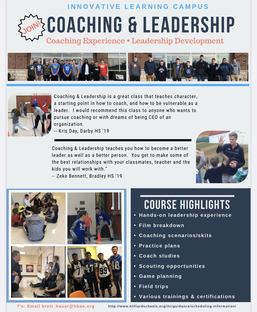 Interested in developing as a leader? Want to coach one day? It’s not too late to sign up for Coaching &amp; Leadership! You’ll be glad you did!