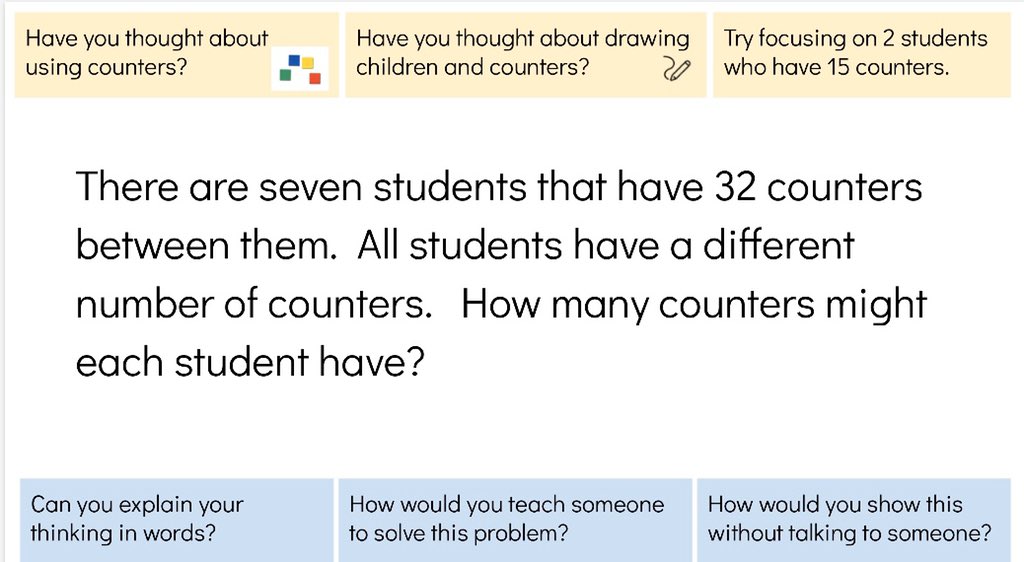 nadia_whelchel's tweet photo. “Ms. Nadia I finally understand. I got an answer, not the answer... it took me two days of trying!” Love watching understanding unfold. #ananswer #math #vislao #mathinquiry https://t.co/kOUB00u3RF