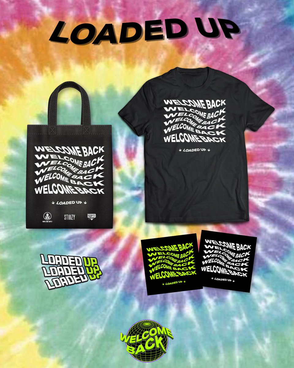 loadedup_ent's tweet photo. Limited Edition Welcome Back Merchandise Available On February 22nd 2020 

Only At Our Event Get Your Tickets Now Before They’re Gone!

https://t.co/7MiZGjy4TP https://t.co/OM21Klob2k