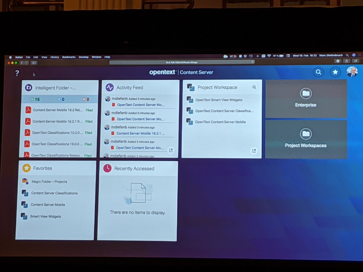 Bradley F. Shimmin (@brad_shimmin) on Twitter photo I have to say the demos delivered by <a href="/OpenText/">OpenText</a> Stephen Ludlow's group of product owners impressed this jaded analyst, not because they were flashy, but rather because they focused very specific business outcomes such as AI-powered content classification and filing. #otas20 I have to say the demos delivered by <a href="/OpenText/">OpenText</a> Stephen Ludlow's group of product owners impressed this jaded analyst, not because they were flashy, but rather because they focused very specific business outcomes such as AI-powered content classification and filing. #otas20