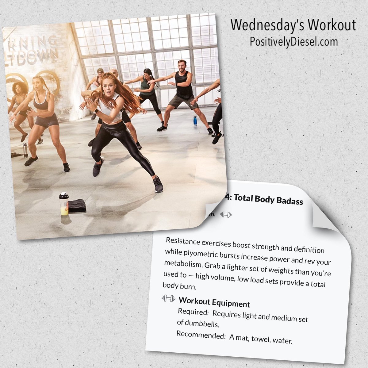 DieselDonnaD's tweet photo. This Wednesday’s #MorningMeltdown #workout pick will boost #strength and definition while #plyometric bursts increase #power and rev your metabolism. Time: 28 Min | Where: Your Home| Access 💻📱:         https://t.co/cR0KZ28rP7
#beachbodyondemand #beachbody #fitness #muscle https://t.co/9IHH2jWjgD