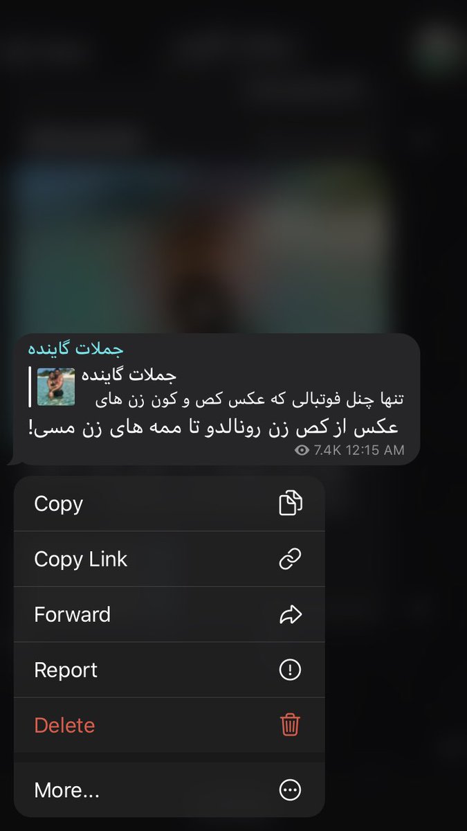 Mohsen در X: «كص خار تبليغ :)))اگه ميخواين عكس كص زن رونالدو رو ببينيد  بياين لينكشو بهتون بدم t.cozTqWcwEnKp»  X