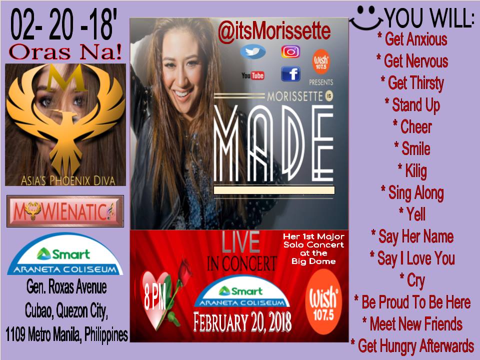 al_felipe25's tweet photo. Throwback: 2 years to the date! Where were you?!
#TeamNandito #TeamBahay #TeamMalayo #Pordalab
Morissette Is Made @its_morissette https://t.co/x1Jsb6Wn4h