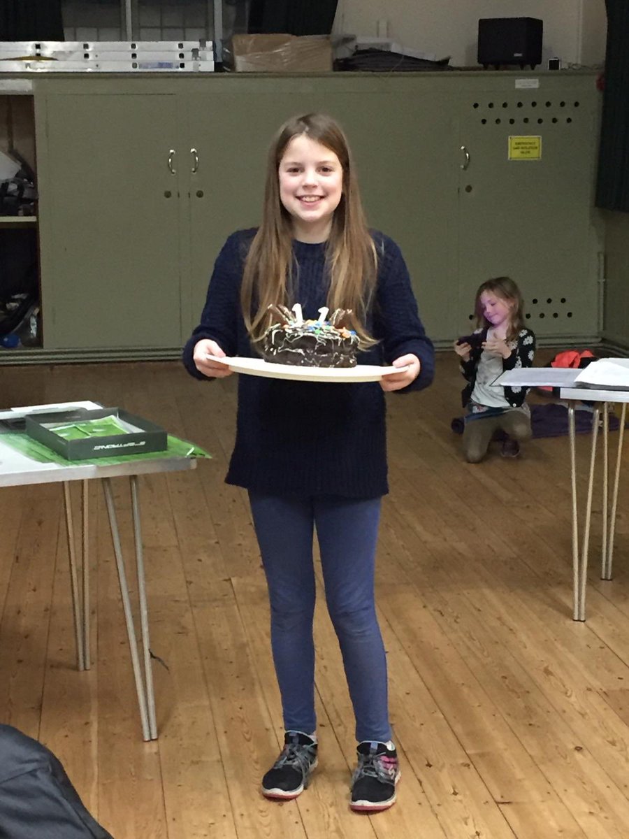 Tasty birthday cake made by our director today for one of our mini players who was at rehearsals with her mum 🥳 #happybirthday