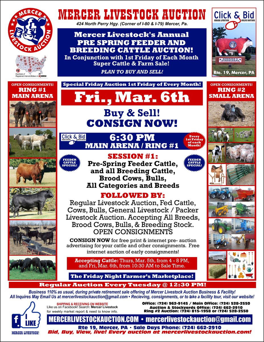 Mercer Livestock Auction Marketing Inc Mercerauction Twitter