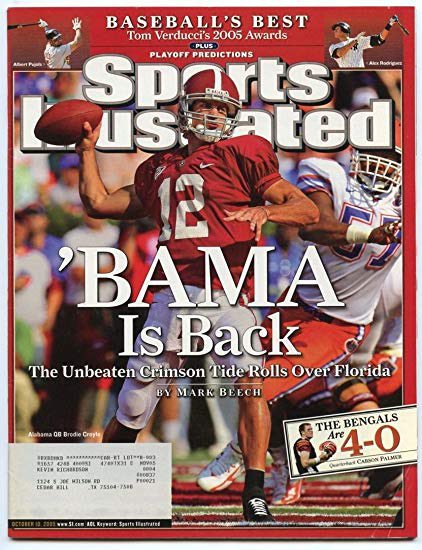 TimMartin84's tweet photo. @BrettNorsworthy 2005 SI cover. Shula fired in 06 https://t.co/DIgfec56pp
