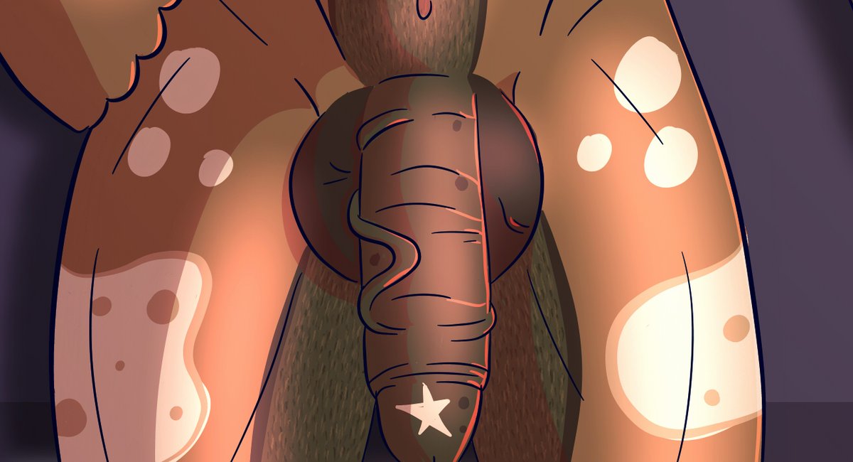 Nightsabra's tweet photo. Big bull boy I drew up ... wanted a fun, muscular pinup! Hope you all enjoy it. ;)

Commissions are open, check out my website below for more info!

Website: https://t.co/nVp9U7H64m

#NSFW #NotSafeForWork #Naked #Nude #BigJunk XD #Bull #NoseRing #Hairy #FurryArt https://t.co/vLuP6d4o7G