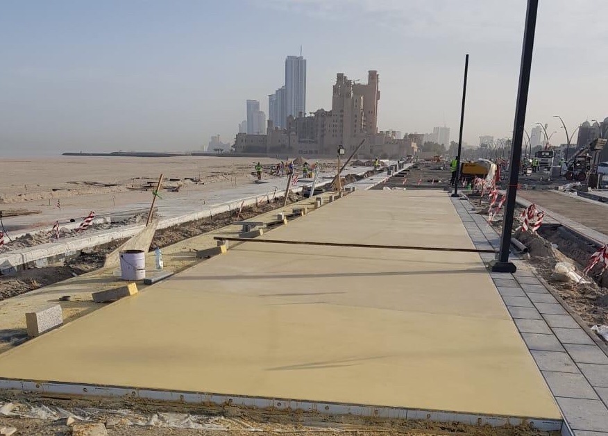 kformco's tweet photo. Kform Al Shirawi in the Middle East secure 25000 linear metres of K85 to be incorporated into the decorative concrete at the Sharjah Corniche project in the UAE https://t.co/eRfEqslZ0A