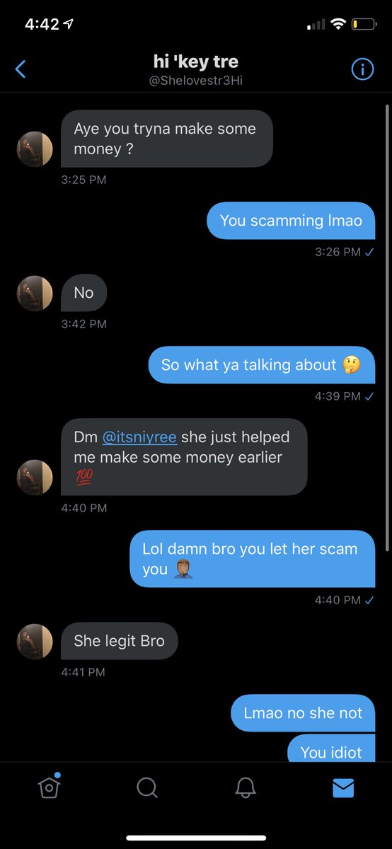 BTApromos's tweet photo. #Blinn Y’all be careful! Scammer alert❗️ https://t.co/7BCTZ4tMEz