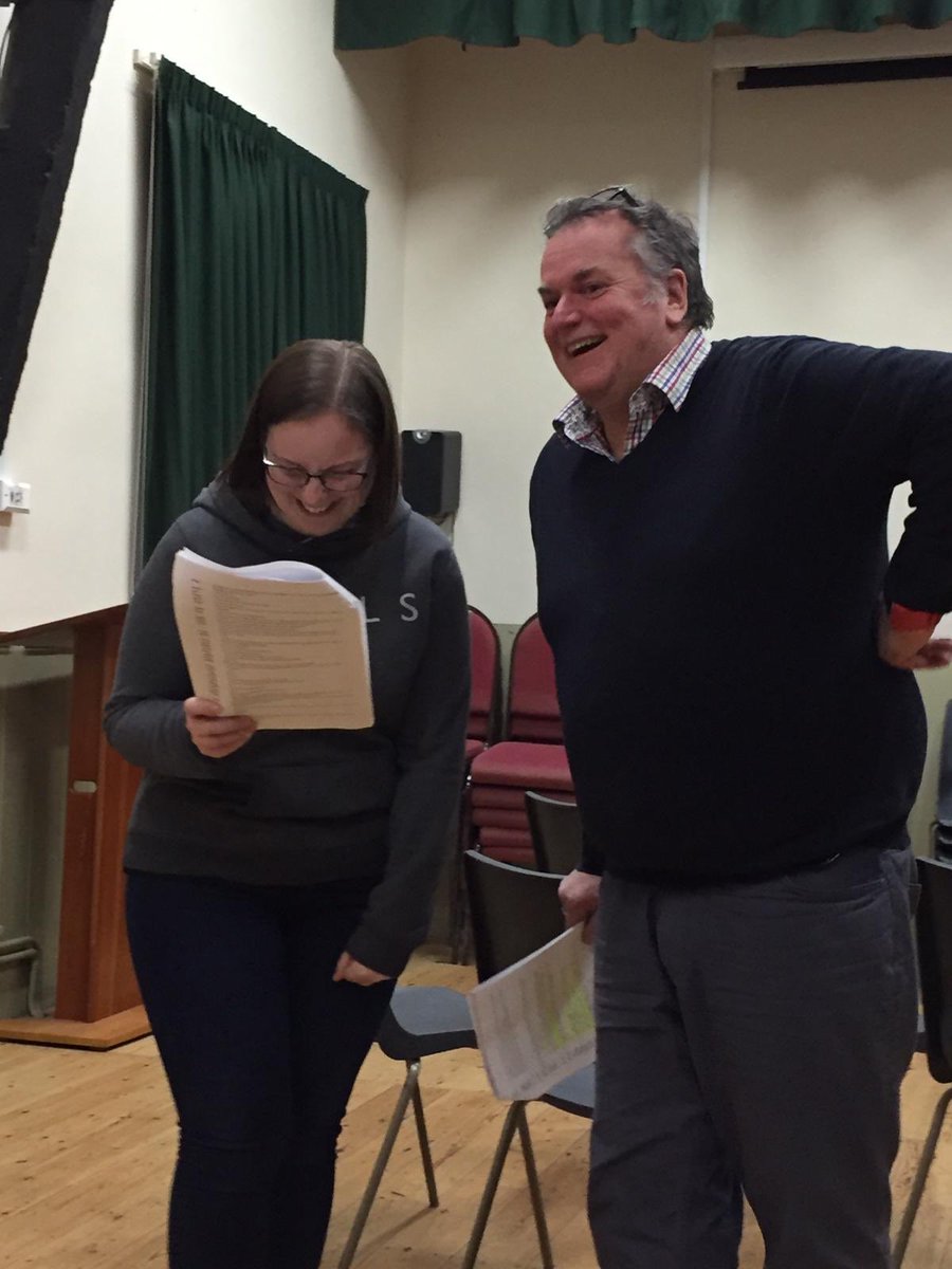 Want to know what's so funny?! Get yourself tickets to our latest production 'Agatha Crusty and the Village Hall Murders'. Tickets available from south Cerney post office and ticketsource.co.uk/southcerneypla… #ticketsource #southcerney #cirencester #amdram