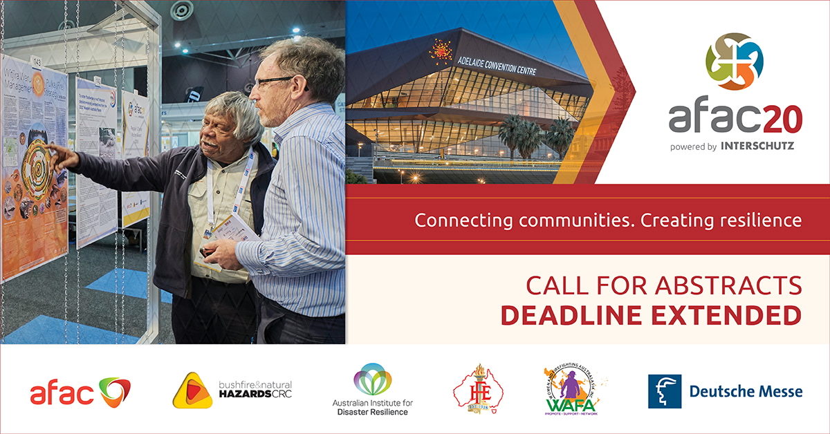 AFACnews's tweet photo. How does a sector that relies on volunteers maintain capability and meet expectations? How can we better collaborate and learn together? #AFAC20 in #Adelaide addresses fire and emergency organisational issues: https://t.co/pdBxSB0qgq

@VolunteeringAus @CFSVolunteers https://t.co/gcy05dJ09z