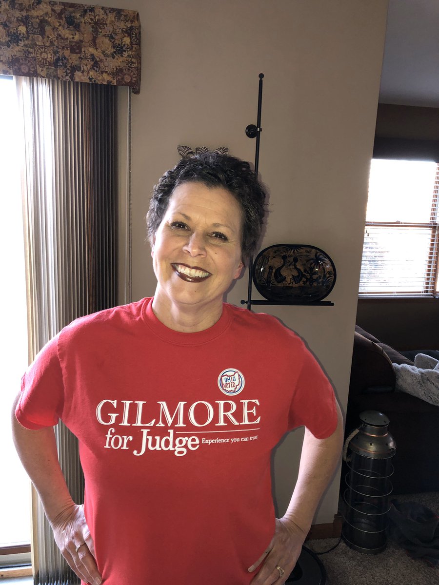 for_gilmore's tweet photo. So, my wife has been saying that she would be the first to early vote today.  I’m sad to report that she arrived at 8:33 a.m. and was the 2nd person to vote in Mercer County.  She still gets my vote! https://t.co/SdtBntMAOU