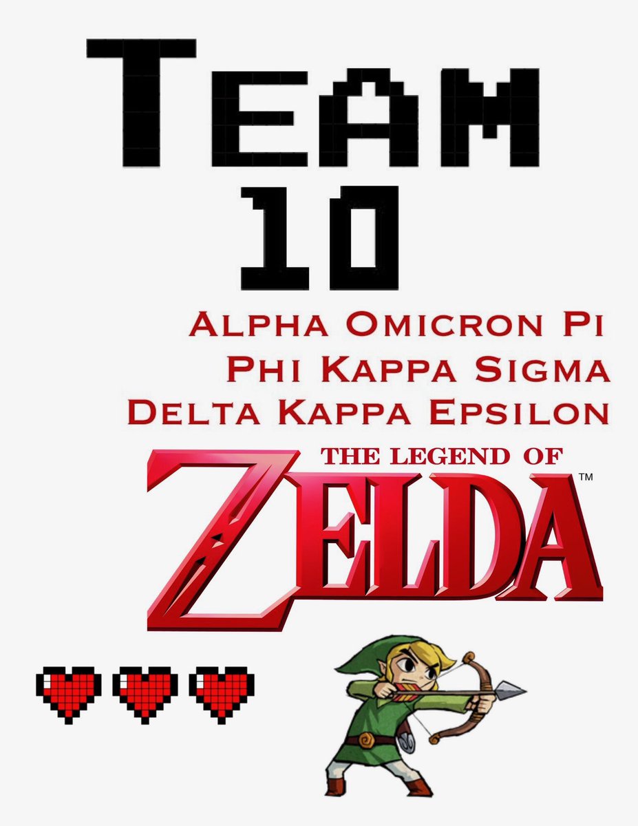 WSUGW20's tweet image. TEAM 10‼️ Your game is ZELDA! 🎉 #GoCougsGoGreek #wsugw20  @WSU_AOII @PKSWSU