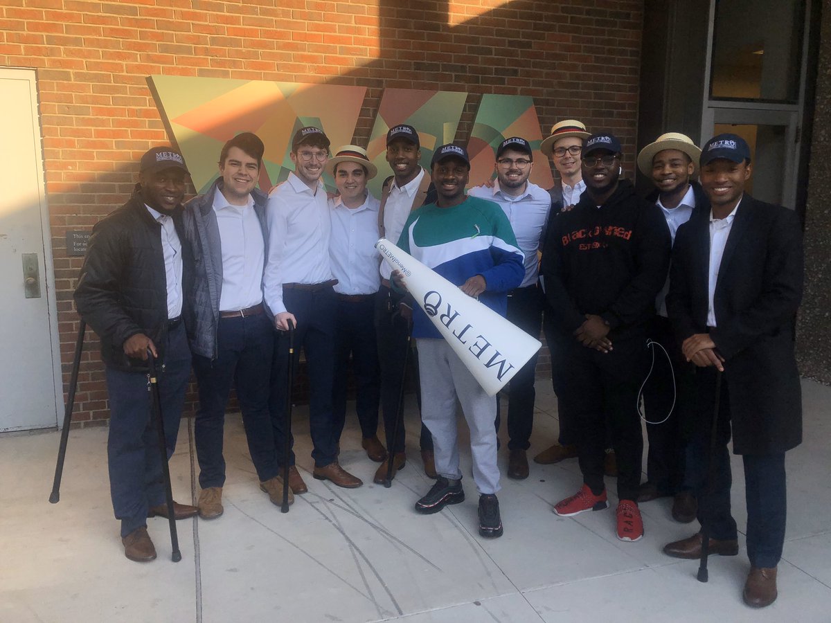MenofMETRO's tweet photo. On this day, the Men of METRO proudly tap Jordan Avant! #Leadership https://t.co/qRWaD6XHdB