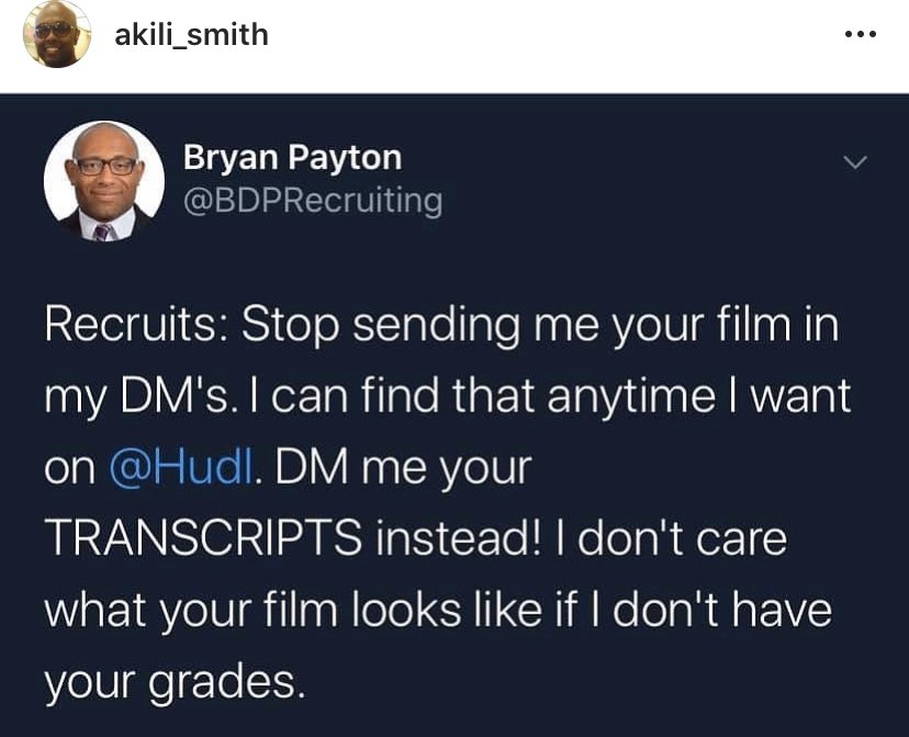 DeionSanders's tweet photo. Maybe u will listen to him.... #Truth When I’m a HEAD COACH  I’m Gonna sign SMART Talented players with CHARACTER! #Howboutthat https://t.co/sPZf6xHLyy