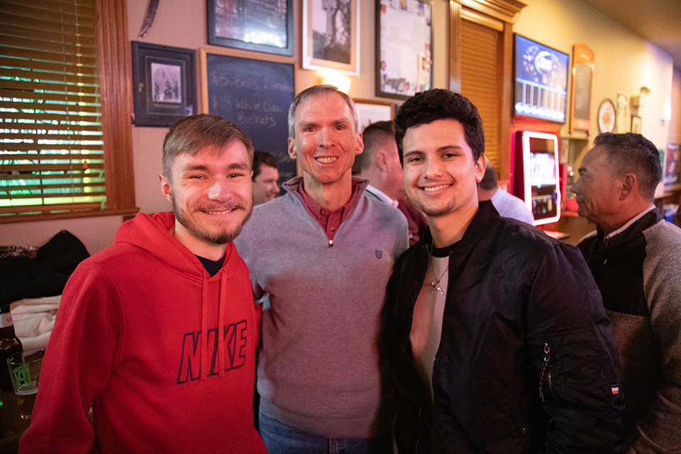 DanLipinski's tweet photo. With the temp hovering around zero for our event at Twisted Shamrock last Thursday, we were a little concerned about turnout. #23rdWard, I'll never doubt you again! Thanks to everyone who braved the cold to show your support. Loved being back near my grade school, St. Syms #IL03 https://t.co/xfsxQpsu7k