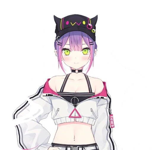 Chicken Rice 鶏飯 常闇トワ 常闇眷属 トワ様の配信見て この子ショートカットも似合うんじゃね ってふと思って塗りつぶしてみたら めっちゃ似合ってるっていう 将来の新衣装でショートカットになる日が来るかな