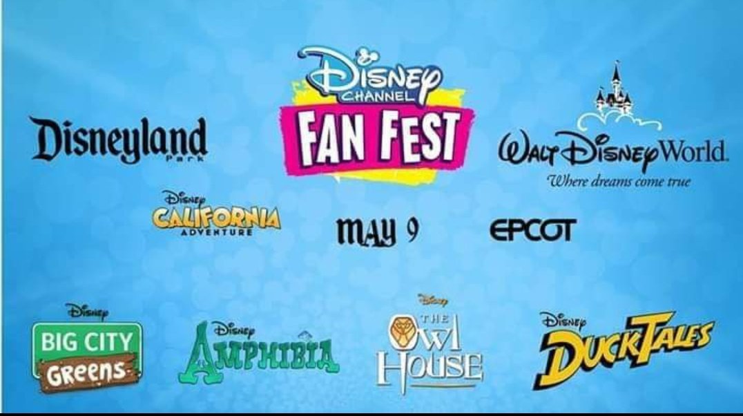 puduljuan15's tweet photo. En Mayo 9 sera el #DisneyChannelFanFest donde nos presentaran adelantos de series como #Amphibia #BigcityGreens #TheOwlHouse y mucho mas!!! https://t.co/uX3HxzOibn