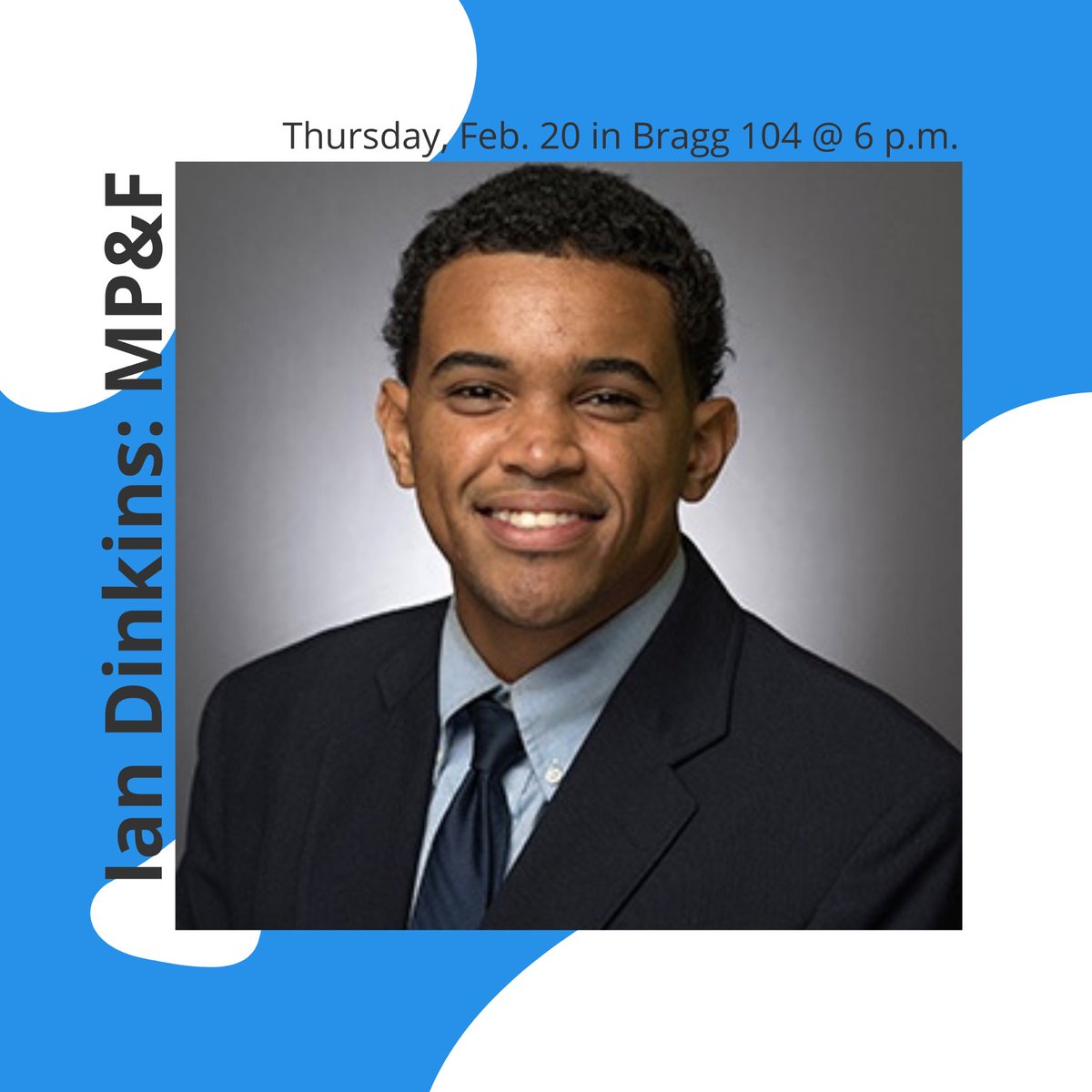 Meet Ian Denkins from MP&amp;F this Thursday in Bragg 104 @ 6 p.m. to hear about how YOU can get your foot in the PR world!