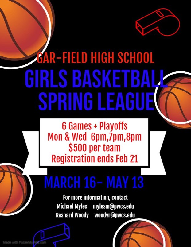 Email Coaches below if interested in playing this Spring. Looking for JV/Varsity teams.