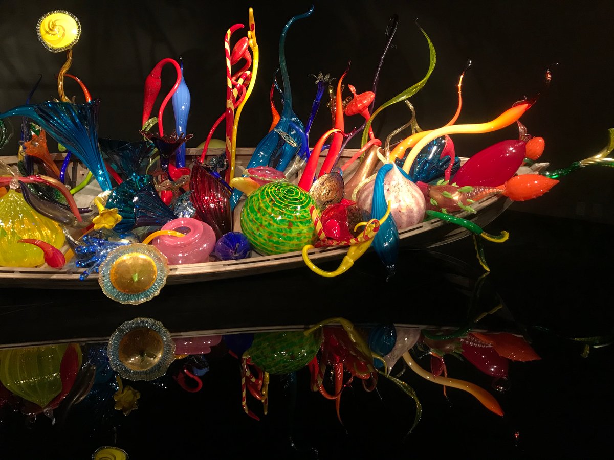 Chihuly never disappoints. #chihuly #Seattle #glassart #art