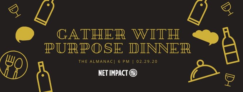 NetImpactYEG's tweet photo. Don't miss out on our Gather With Purpose Dinner on Saturday Feb 29th @ The Almanac - https://t.co/iRsAQFaQ6n https://t.co/xK7ZgOsYcV
