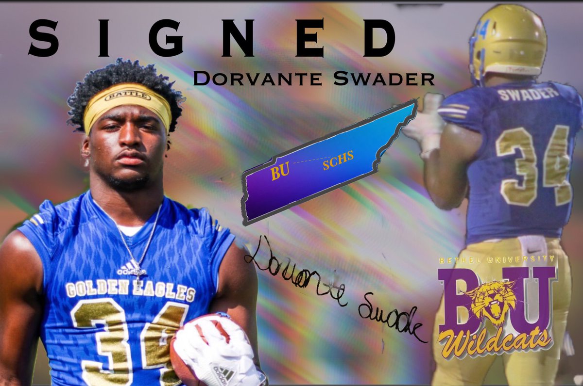 ShelbyvilleFB's tweet photo. Congrats to Mason Wright (Birmingham Southern) and Dorvante Swader (Bethel) on signing today! We are so proud of these two and all they have accomplished. Can’t wait to see these two playing on Saturdays! #DominateTheDay #GoBlue #GoGold https://t.co/d4NexCbXwf