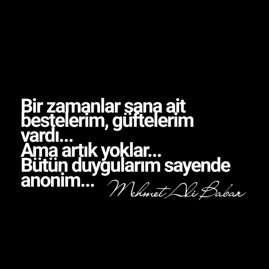 Sayende Anonim #Mehmetalibabar