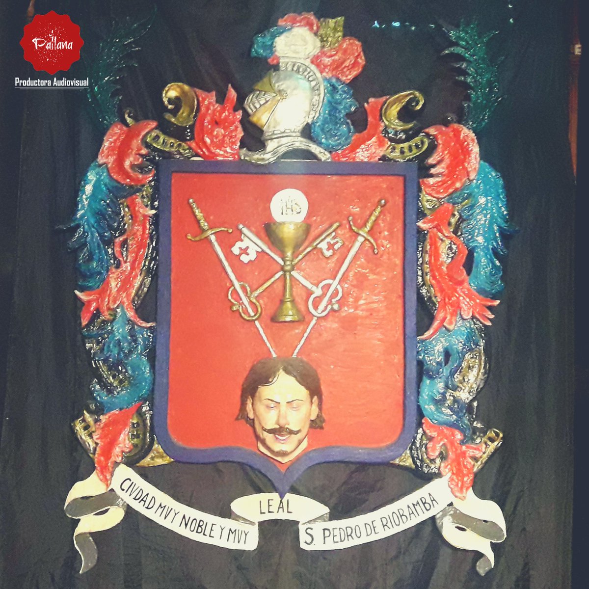 DePallana's tweet photo. 🧐 #DatoPallana La muerte de #ElLuterano en el siglo XVI, durante la misa de fiesta del San Pedro es un hecho histórico que se impregnó como un detalle inconfundible dentro del #escudo de #Riobamba. ❤️💙

📲🤩 Visita: https://t.co/g2uiWzCOv9

#Ecuador #Historia #FelizMiercoles https://t.co/7a8oMhGJ5C