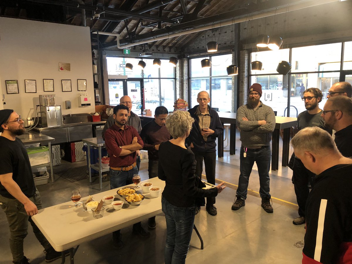 TheJohnsonCorp's tweet photo. @northforgemb Meetup starting to fill in at Little Brown Jug. Time to talk startups, tech, innovation. https://t.co/sdLHjEs3Ot