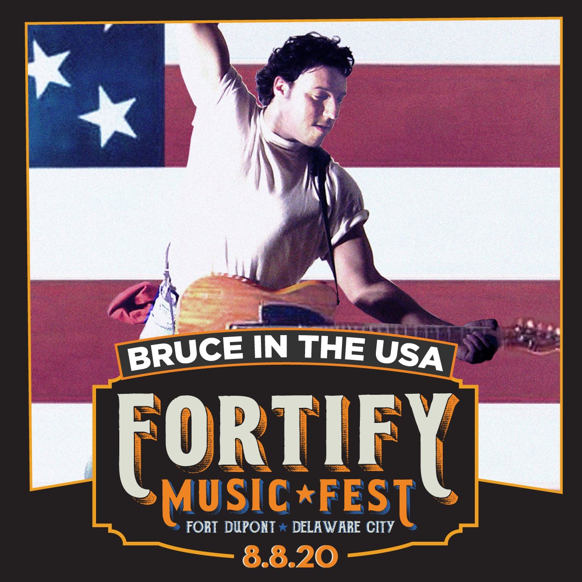 The 3rd annual Fortify Music Fest will be held on 8/8/2020! BRUCE IN THE USA, the "greatest tribute ever" according to the late great Clarence Clemons! Countdown to Ecstasy tribute to Steely Dan, The Insiders: Tom Petty Tribute Band are also confirmed! fortifyfest.com
