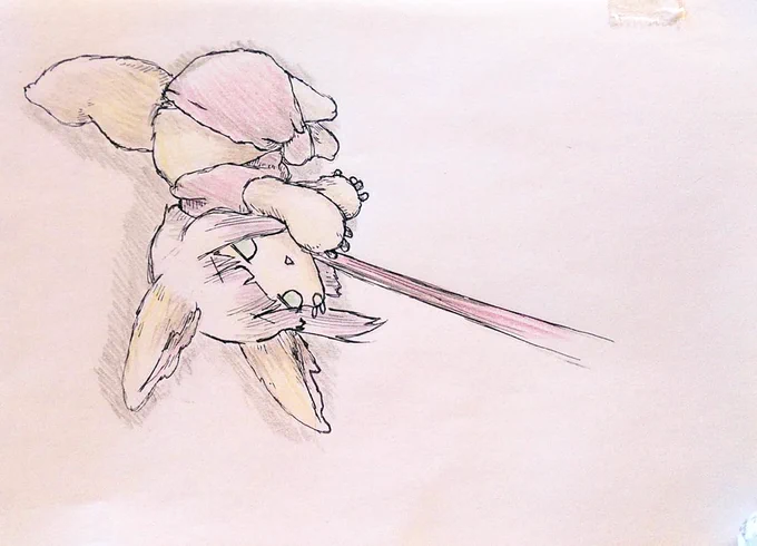 散歩から帰りたくないナナチさん。
#イラスト #メイドインアビス #ナナチ 