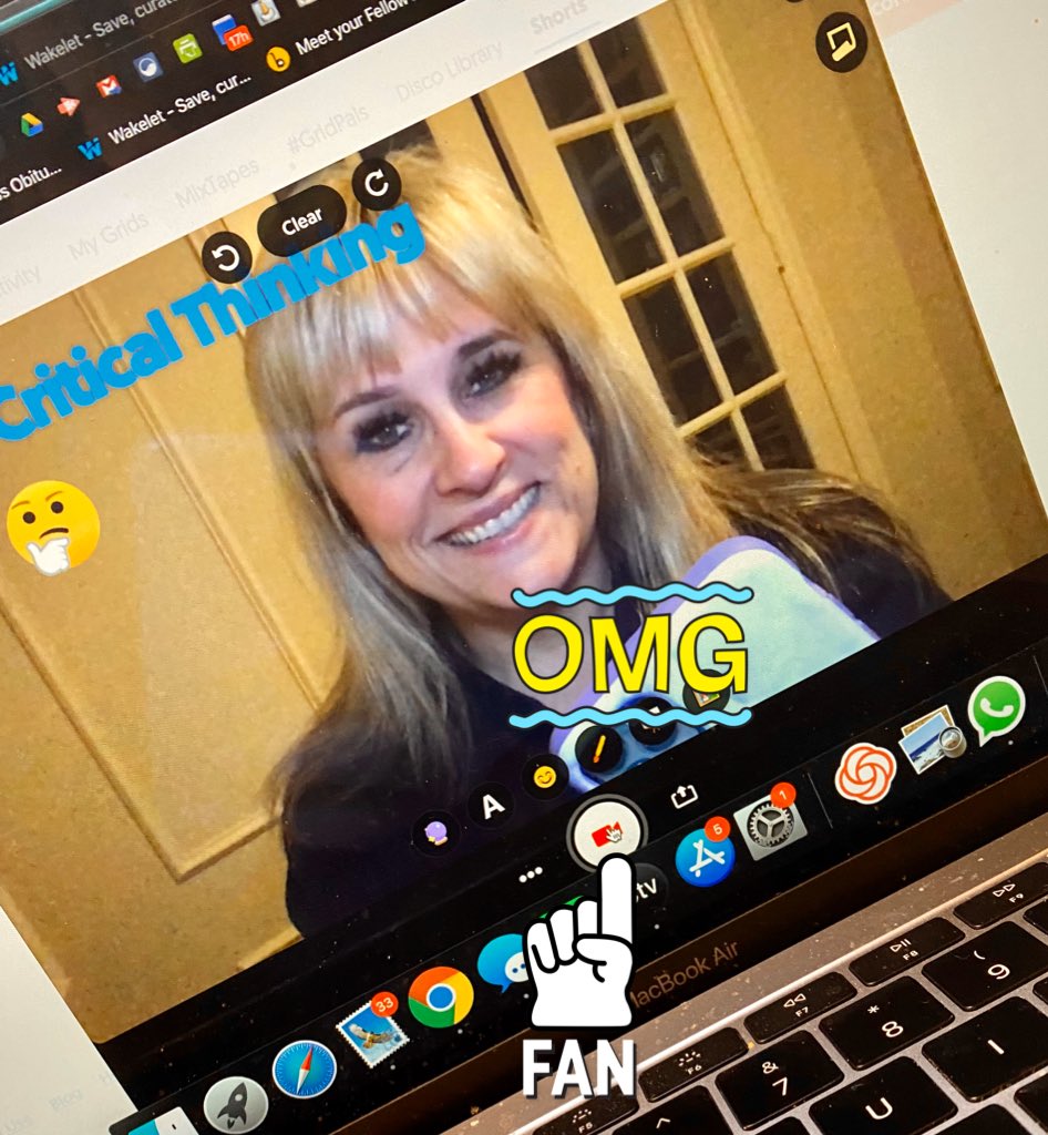 Z_Brarian's tweet photo. When you need to record a video for @wakelet keep messing up & the @Flipgrid shorts camera allows you to record over and over and over until you get it RIGHT! ππππ#librarylife #FlipgridFever #wakeletwave #librarianproblems #recordingproblems #imaspaz https://t.co/ZI17ado1Y2
