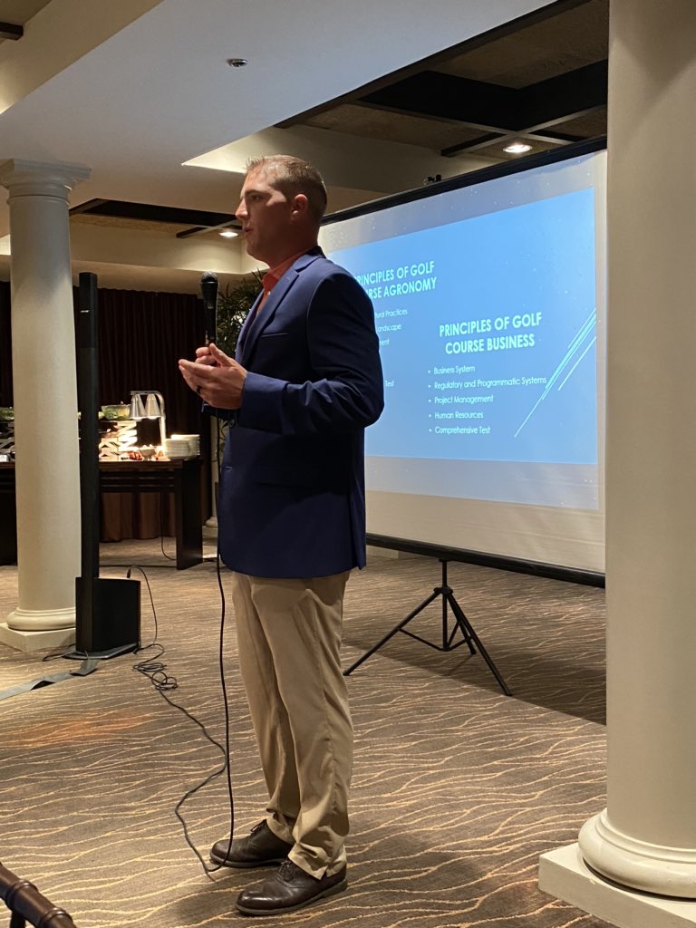 Chris Massey shares his experience with fellow assistants in completing the <a href="/GCSAA/">GCSAA</a> Assistant Superintendent Certificate Series.