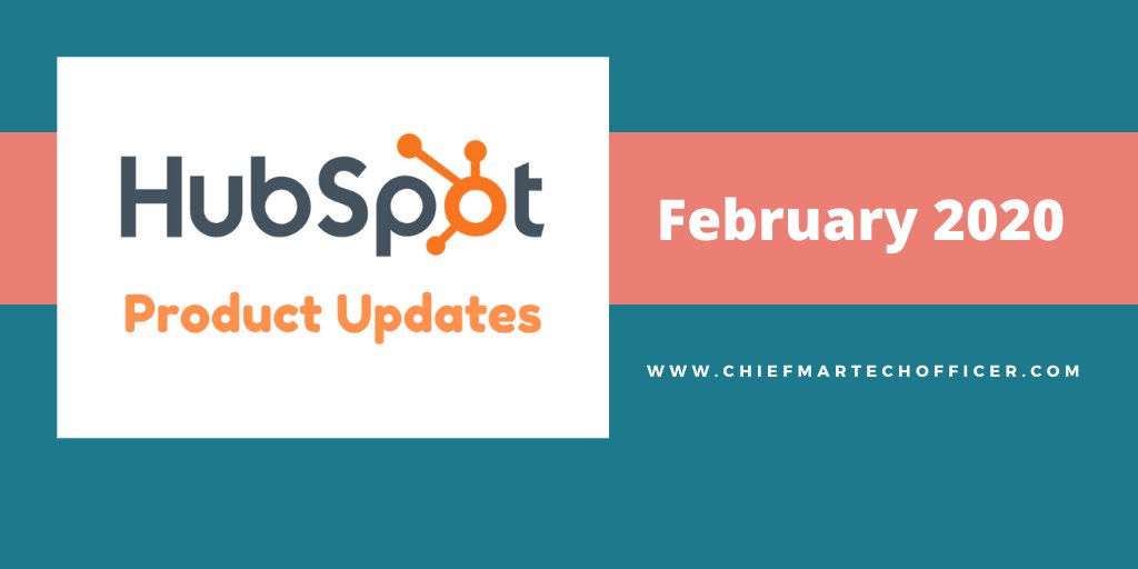 RemotishAgency's tweet photo. If you use @HubSpot, the monthly product updates are a must to keep track of. Learn what's happened since January 27th, 2020: https://t.co/07Y9n9fsXr
#hubspot #hubspotproduct #hubspotproducts #hubspotproductupdates #hubspotupdates #monthlyupdates #stayupdated #skillup #getupdated https://t.co/6FWUZfvNvA