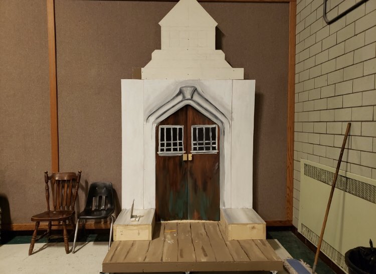 Elyria Catholic Theatre Page (@echstheatrepage) on Twitter photo The sets of The Addams Family are starting to come together! Make sure to save the dates: March 18, 20, & 21 in the EC auditorium at 7pm! <a href="/ECHSPanthers/">Elyria Catholic High School</a> The sets of The Addams Family are starting to come together! Make sure to save the dates: March 18, 20, & 21 in the EC auditorium at 7pm! <a href="/ECHSPanthers/">Elyria Catholic High School</a>