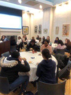 sjcbkchildstudy's tweet photo. Grateful to have hosted students from St. Jean Baptiste High School earlier this month to share with them the wonderful aspects of the education major at SJC! #SJCNY @SJCNY @SJCBKAdmissions https://t.co/QSmICOgUFW