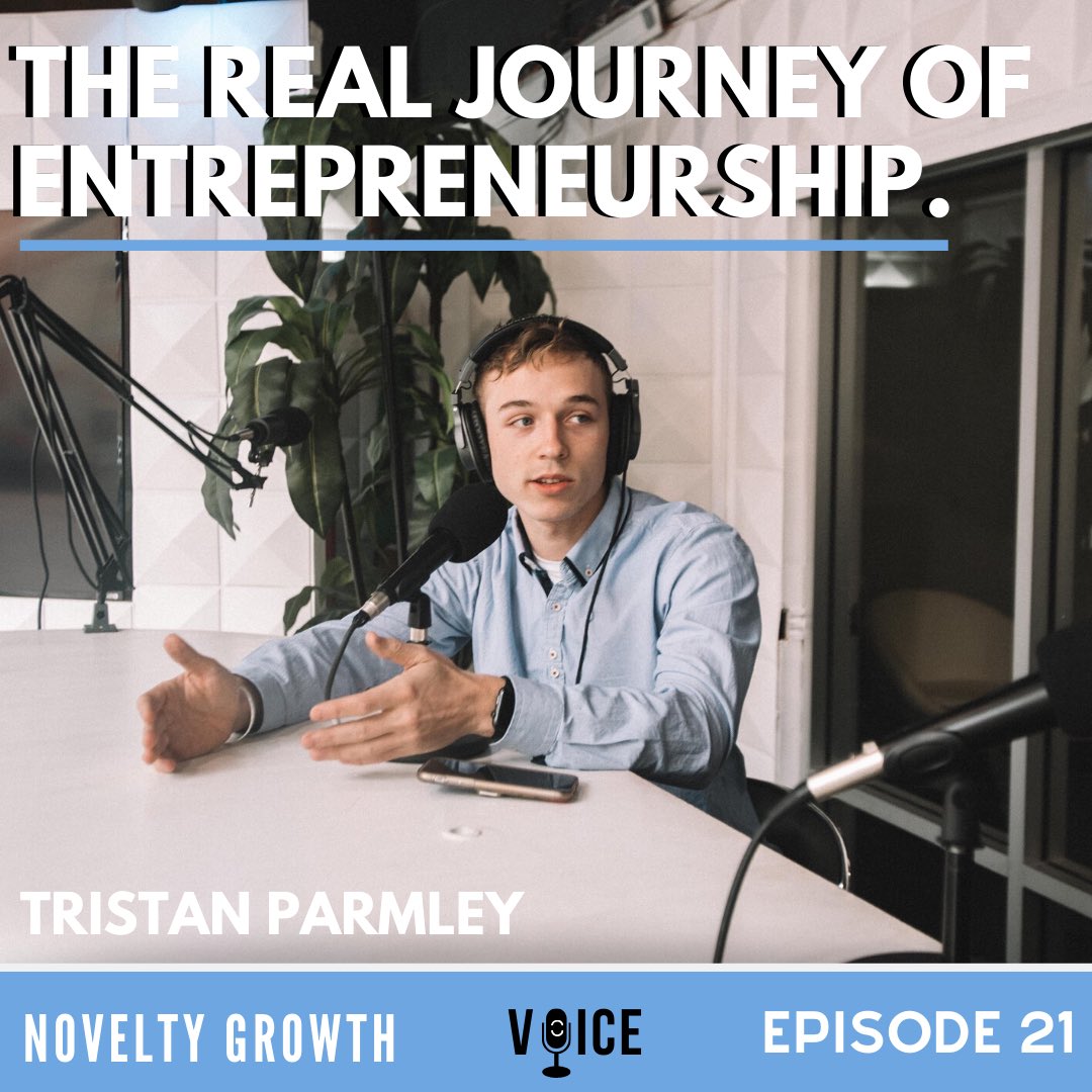 NoveltyGrowth's tweet photo. This episode of #NoveltyGrowthVoice we dive deep into @TristanParmley’s story!✨ Tristan we appreciate you coming on the show. Your story is extremely inspiring. We’re excited for what the future has in store for you! 🙏✨💯 Click the link to watch! https://t.co/kFbBLfdS4a https://t.co/Ag952CYSLZ