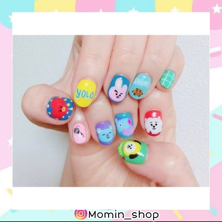 momin_shop's tweet photo. #พร้อมส่ง​ 
สติกเกอร์ติดเล็บ bt21/blackpink ❤
อันละ30บาท
*กันน้ำได้ระดับนึง 
สนใจสั่งซื้อ​/สอบถาม​ทัก​DMเลย​👇 https://t.co/B8IZmFVWIx