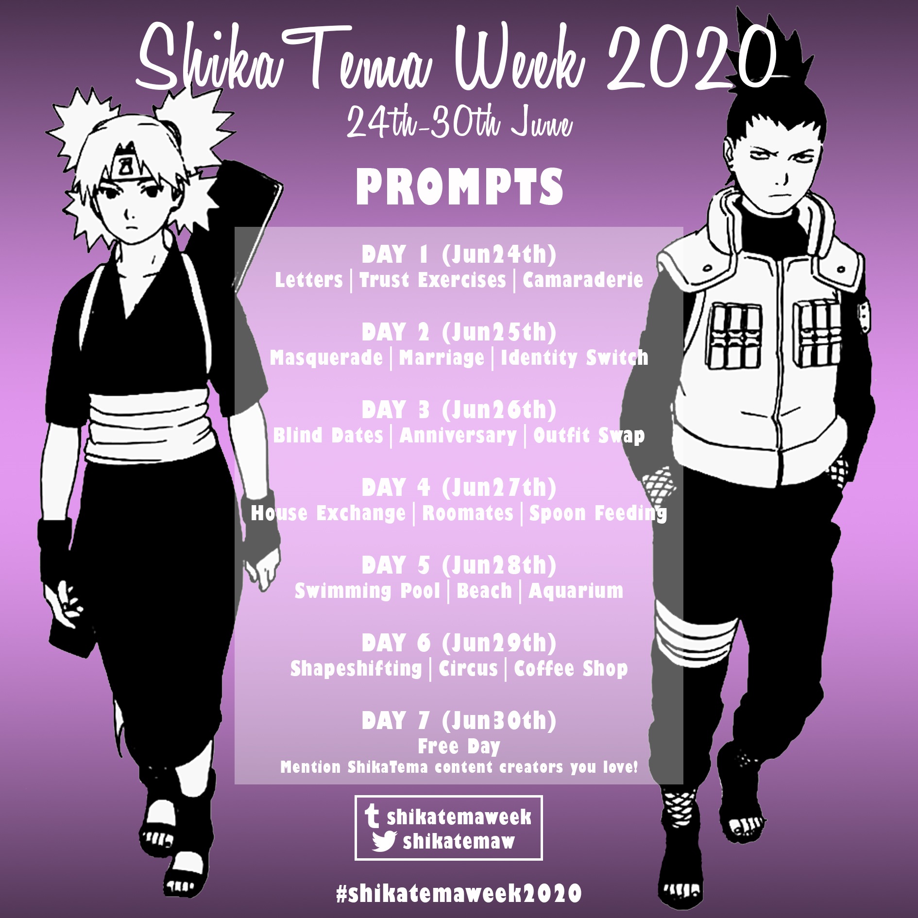 ShikaTemaWeek - Official Account on X: #shikatemaweek2021