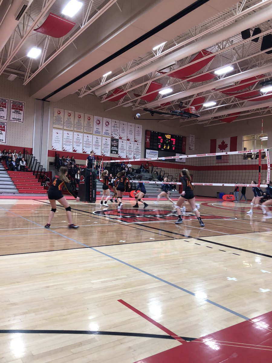 Let’s go <a href="/SaundersOne/">Saunders Secondary</a> sabres! TVRA finals! #volleyball #tvraa