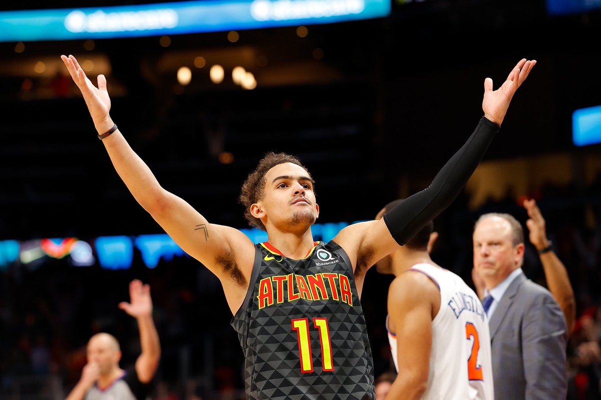 TheTraeYoung's tweet photo. ...AND WE BACK👀❄️ #LockedIn https://t.co/lwtFXo1IqR
