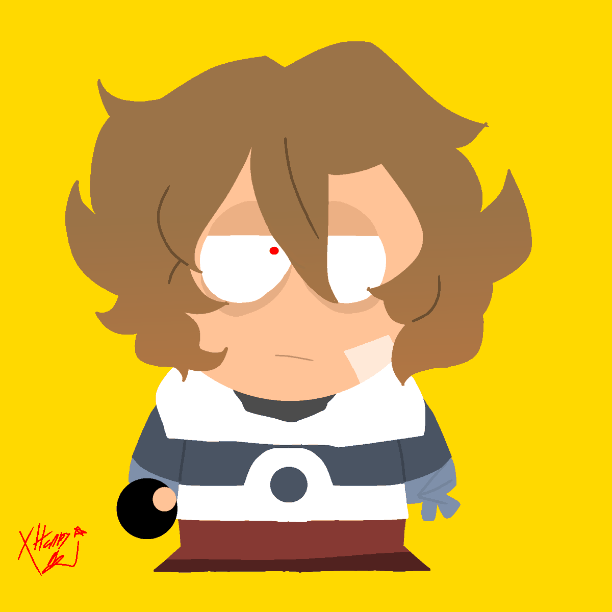 HaqpyPills's tweet photo. #originalcharacter #Art #Myart Hice mi oc al estilo de South Park uu https://t.co/uHN8knGu7F