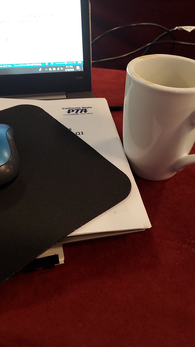 Working hard at the CAPTA Board of Directors meeting. Love doing great things for kids and our PTA leaders throughout the state. #PTA4KIDS